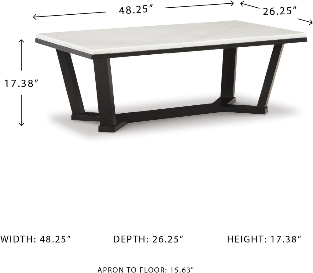 Fostead Marble Top Coffee Table