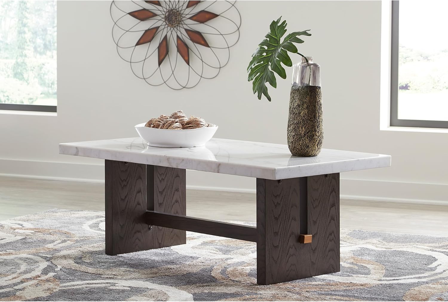 Design Burkhaus Marble Top Coffee Table