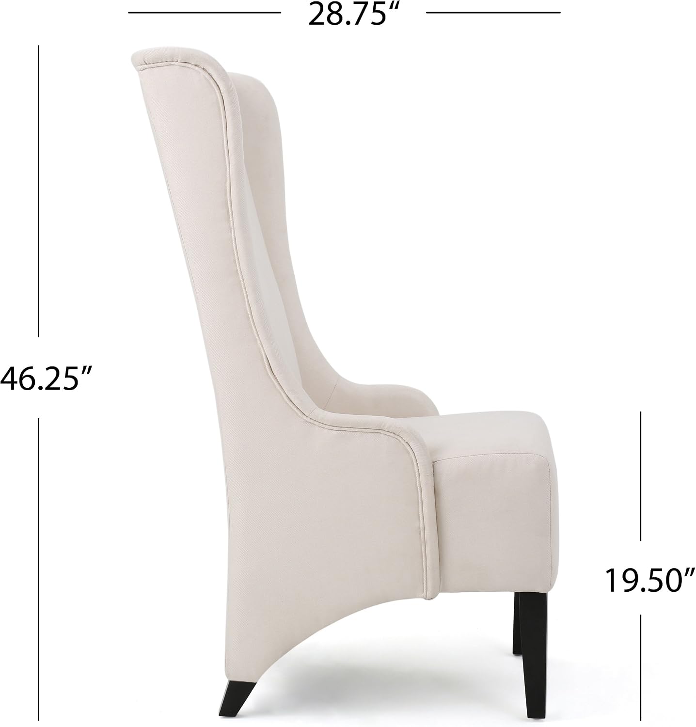 Home Beige Callie Dining Chair
