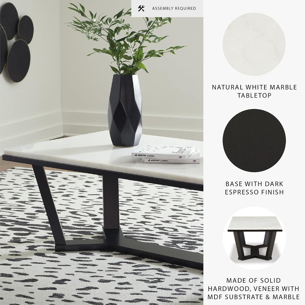 Fostead Marble Top Coffee Table
